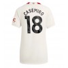 Manchester United Casemiro #18 Tredjedrakt Kvinner 2023-24 Kortermet